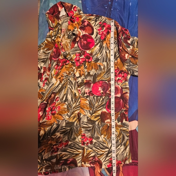 🩷Banana Republic Safari & Travel Clothing Co Blouse Multicolor Size S❤️ - Picture 2 of 5